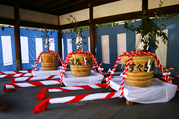 樽御輿（上賀茂神社展示11〜1月）